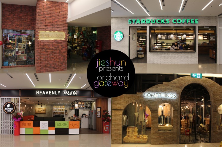 Brick&Mortar Designed Stores (From top left: Spoil Market, Starbucks Coffee, Heavenly Wang and SOME+THINGS)